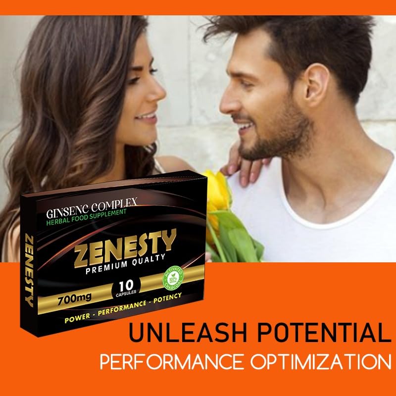 Enhance Your Performance - Extra Strength Performance Enhancing Pills, Stamina Endurance Booster Gold Supplement Pills for Men - 10 Ginseng Capsules