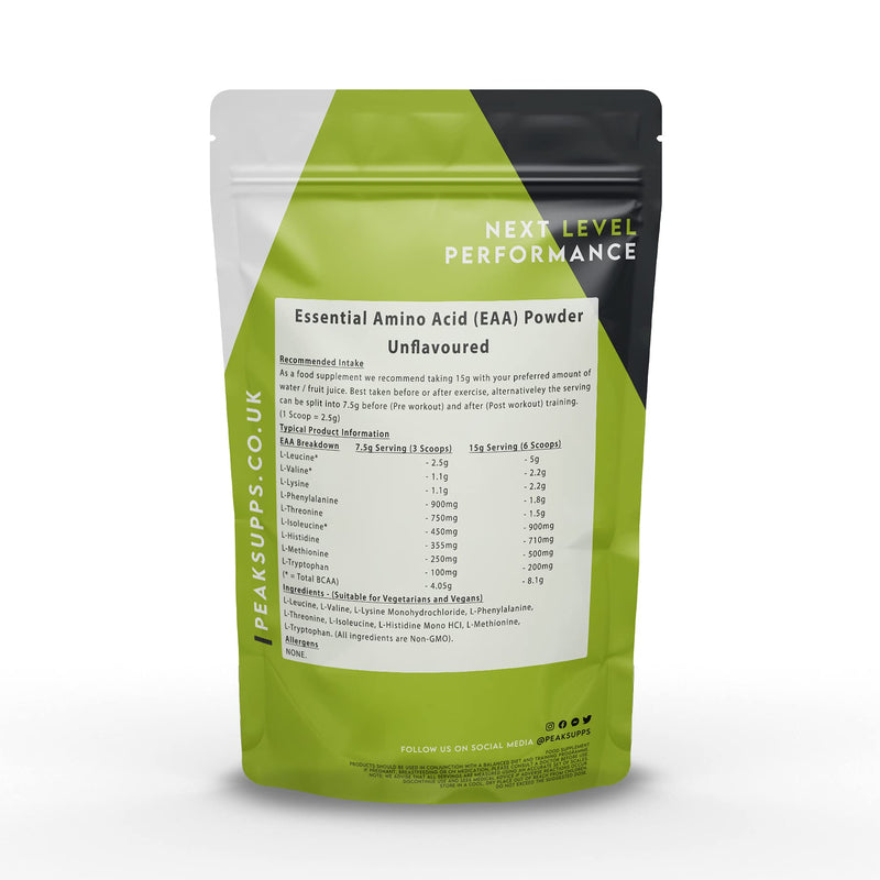 Essential Amino Acids 500g - EAA | Pure | Vegan