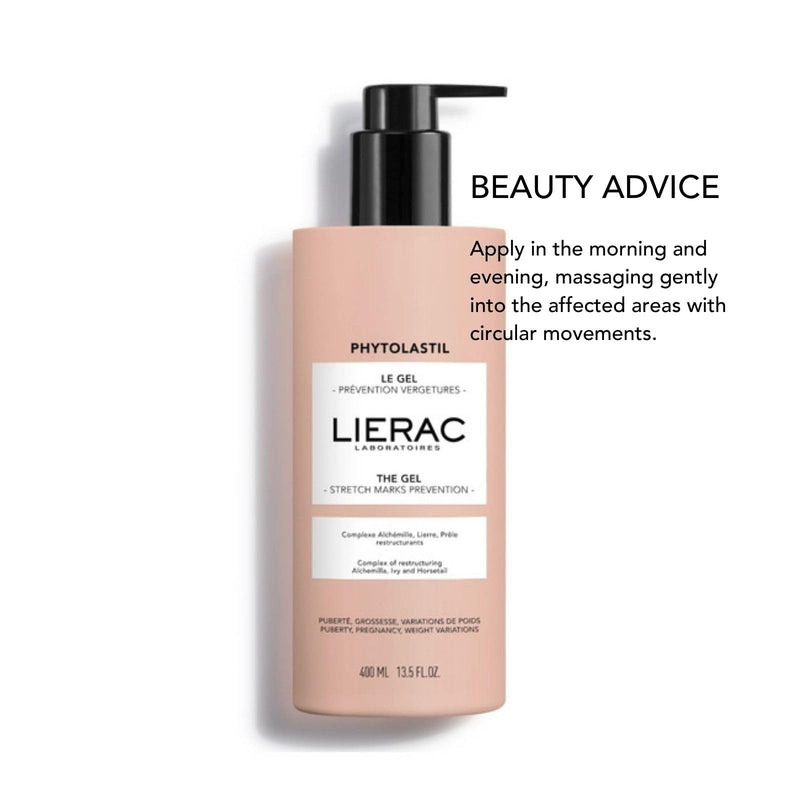 [Australia] - Lierac Phytolastil Stretch Mark Removal Concentrate & Stretch Mark Prevention Cream Gel Pack - Hydrates And Soothes Skin, Firms And Reduces Stretch Marks On Belly, Bust, Hips, Buttocks & Thighs 