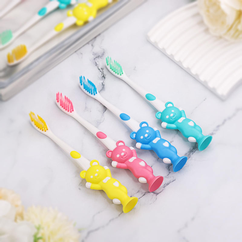 [Australia] - 60pcs Toddler Toothbrushes - Kids Manual Toothbrush, Individually Wrapped, Age 2+ Children, Boys & Girls (4 Colors) 060 pcs 
