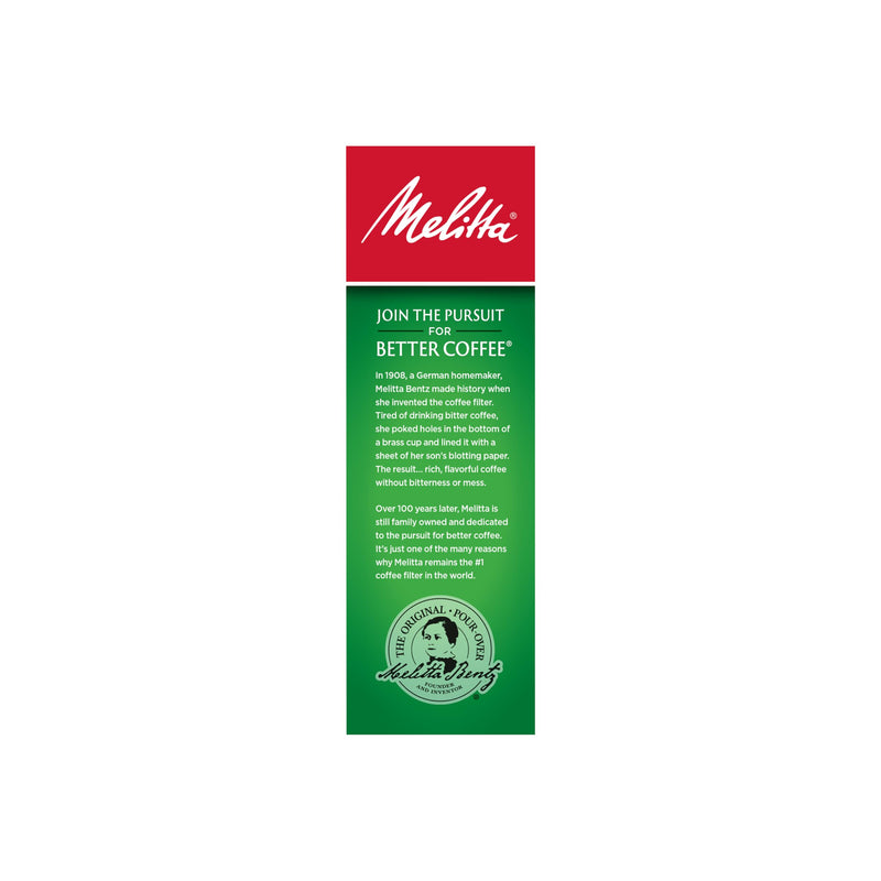 [Australia] - Melitta #2 Cone Coffee Filters, Unbleached Natural Brown, 100 Total Filters Count - Packaging May Vary 