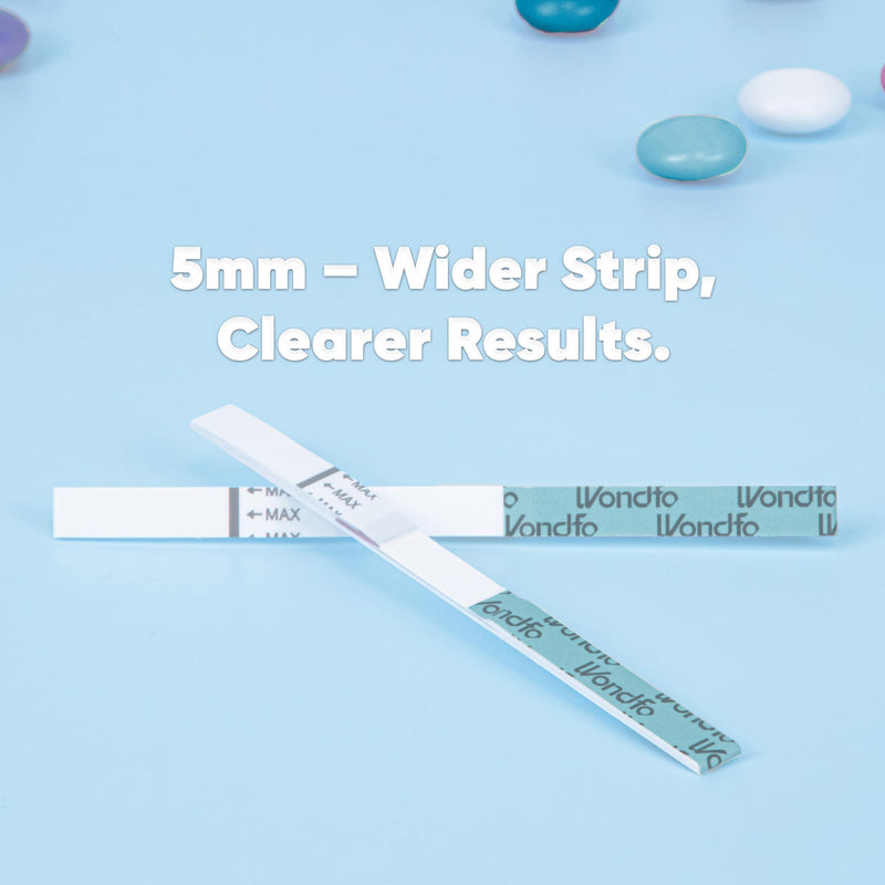 Wondfo Ultra Accurate Ovulation Test Strips with Numerical Result, 20 Count | Quantitative Tracking Beyond Yes/No, Log Daily LH on Fertility Chart, Trying to Conceive