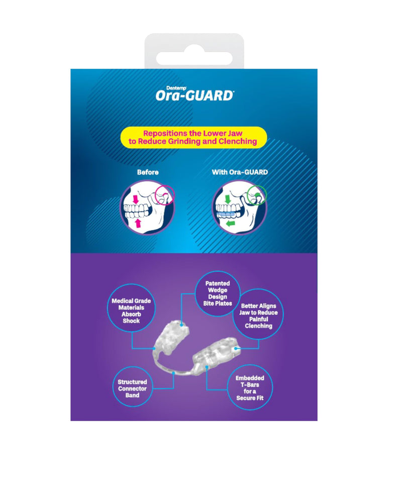 [Australia] - Dentemp Ora-Guard Custom Fit Dental Guard - Bruxism Night Guard for Teeth Grinding - Mouth Guard for Clenching Teeth at Night - Comfortable Mouth Guard for Sleeping - Relieve Soreness in Jaw Muscles… 1 Count (Pack of 1) 