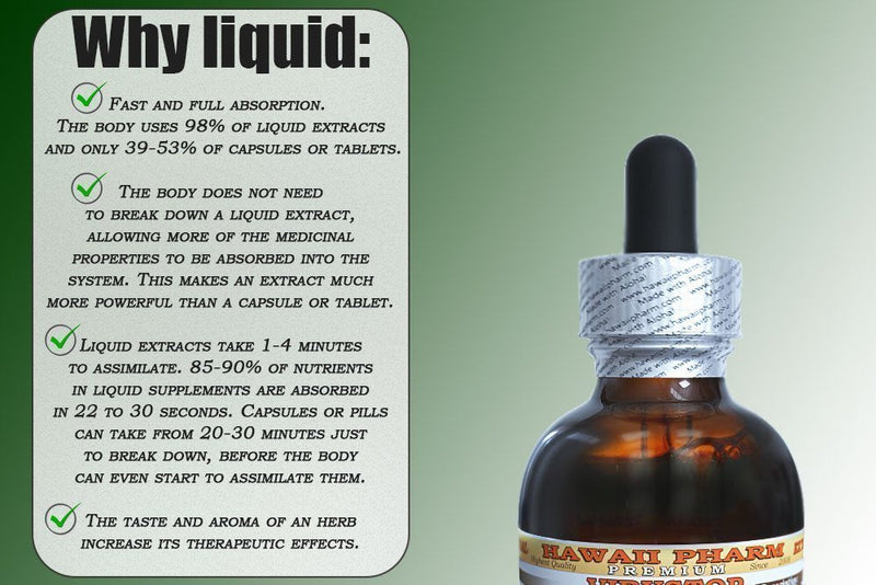 [Australia] - Hawaii Pharm Neem Alcohol-FREE Liquid Extract, Organic Neem (Azadirachta indica) Dried Leaf Glycerite Natural Herbal Supplement, USA 2 fl.oz 