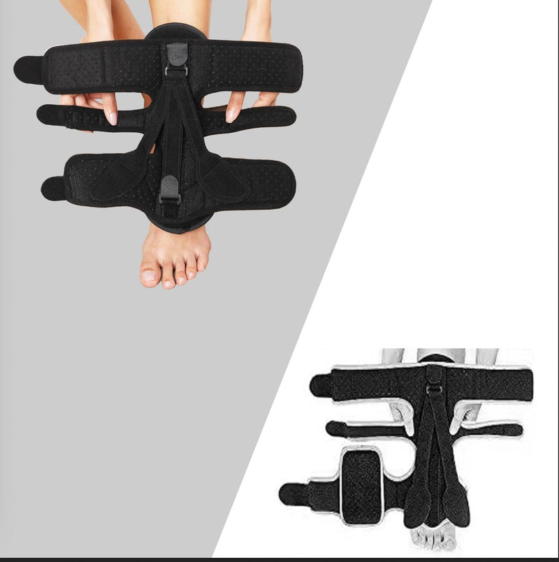 Plantar Fasciitis Night Splint with 3 Adjustable Straps & Fasciitis Socks, Pain Relief Foot Drop, Heel Spur, Achilles Tendonitis Day&Night, Comfortable Brace Women (Pink) Pink