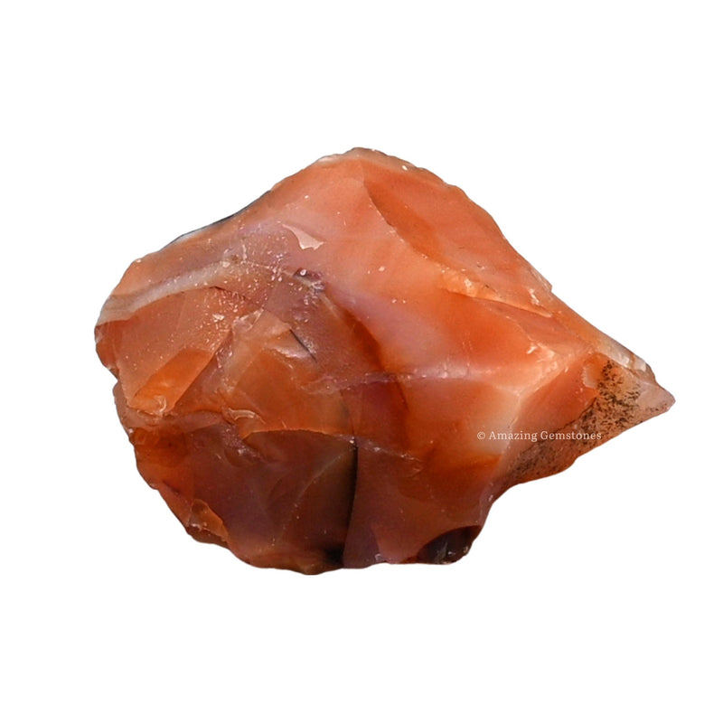 [Australia] - 2 Pieces Carnelian Raw Crystals and Healing Stones, Natural Rocks for Tumbling and DIY Raw Stones and Crystals 2 Pieces 