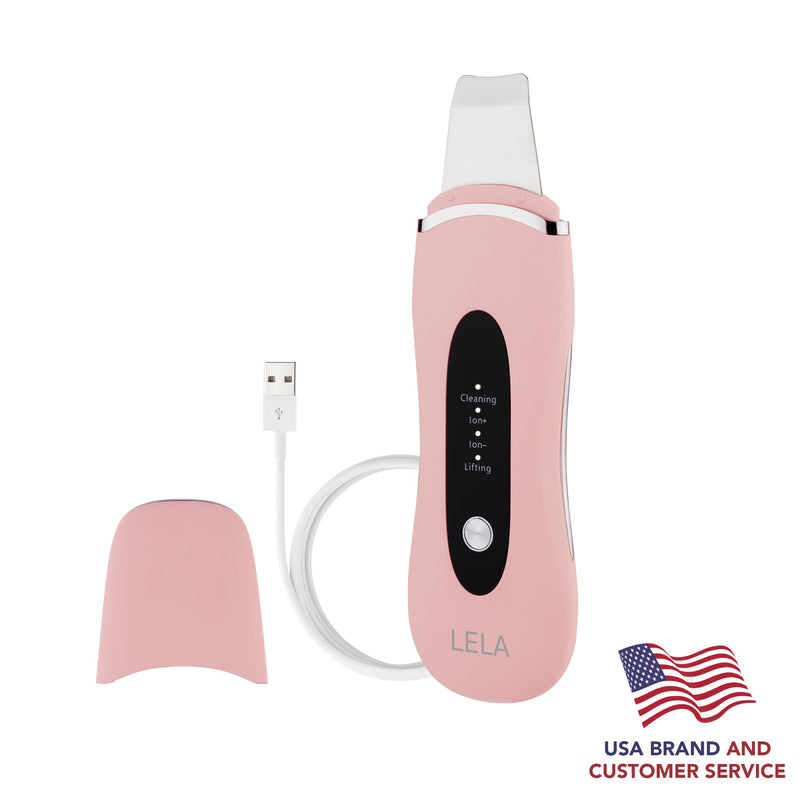 Spa Sciences - LELA - 4-in-1 Facial Spatula for Deep Cleansing, Pore Extraction, Serum Infusion, Anti-Aging and Contouring