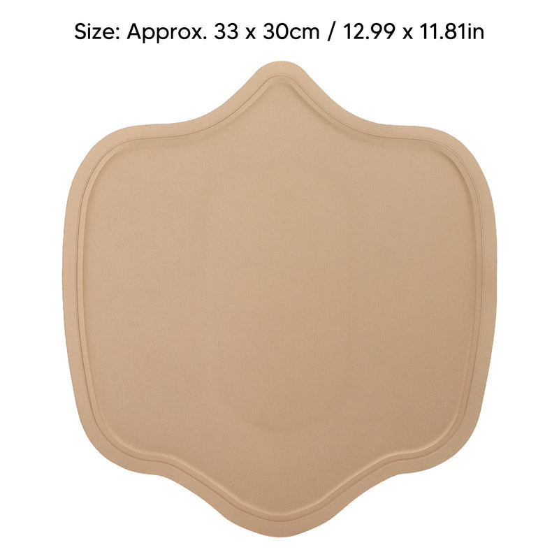 [Australia] - Abdominal Compression Plate, Abdominal Flattening, Preventing Discomfort, Foam Abdominal Plate, Skin-Friendly Molded Foam Abdominal Compression Plate Prevents Discomfort During (Beige) Beige 