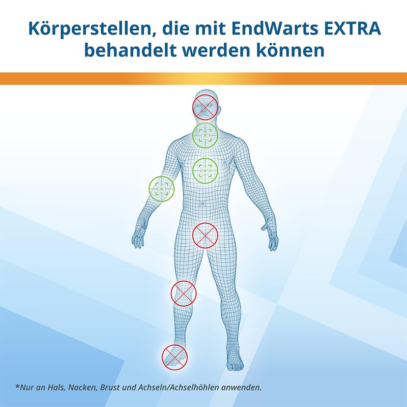 [Australia] - EndWarts EXTRA: Treat stalked warts, icing agent for treating stalked warts on the neck, chest and armpits, 9 disposable tips & 9 plasters, patches, spray 