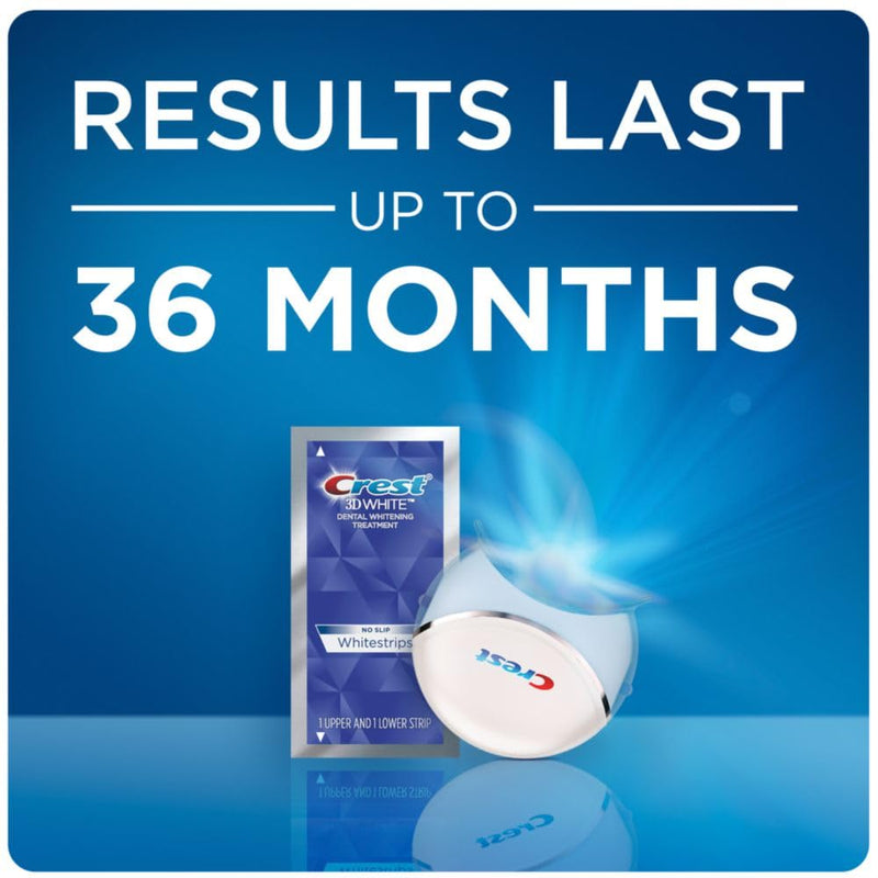 [Australia] - Crest 3D Whitestrips + LED Light – Teeth Whitening Kit, 1 Light + 10 Treatments, Each with 1 Upper/1Lower, 20 Strips – Crest 3DWhite Teeth Whitening Strips 