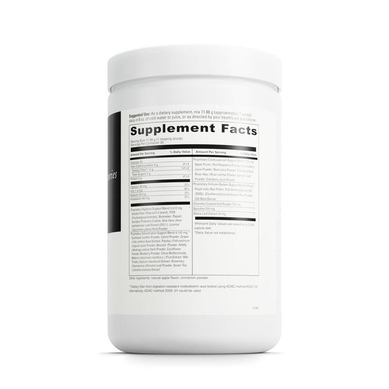 DAVINCI Labs Spectra Greens Detoxifier - Probiotic Supplement Aids Digestive & Heart Health & Detoxification* - Immune Health Supplement with Digestive Enzymes - 30 Servings (356.25 g)