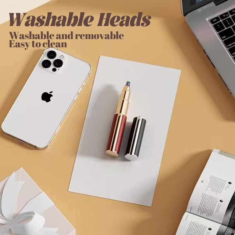 epilator Portable Nose Hair for Women and Compact Nose Trimmer and Eyebrow Trimmer for Women (Red) Red