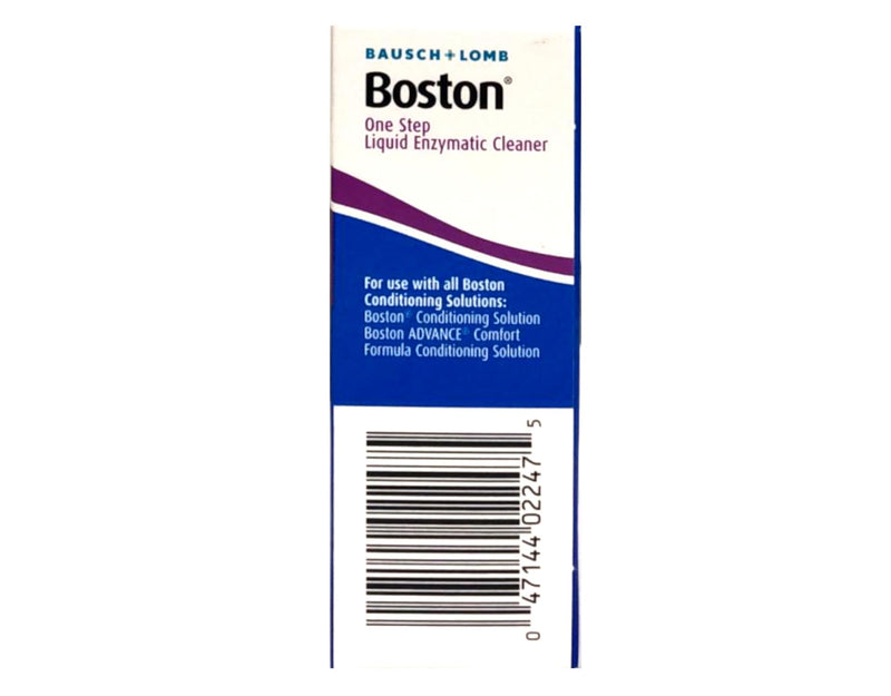 [Australia] - Boston One Step Liquid Enzymatic Cleaner ‚Äì Protein Remover for Rigid Gas Permeable Contact Lenses, 15-Week Supply 