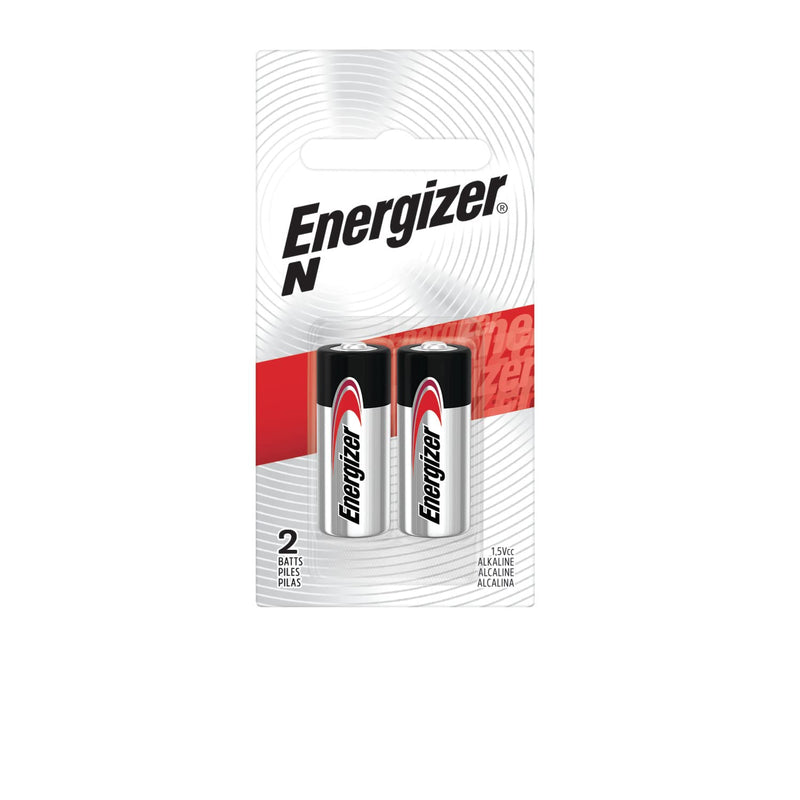 Energizer N Batteries, N Cell Alkaline Batteries, 2 Count 2 Count (Pack of 1)