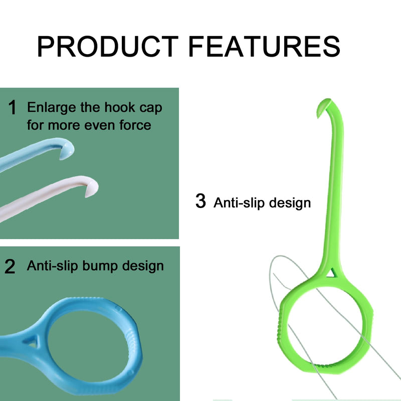 [Australia] - 5PCS Aligner Removal Tool,5 Colors Clear Aligner RemoverTools for Invisalign Removable Retainers, Aligners,Braces Removal Kit 