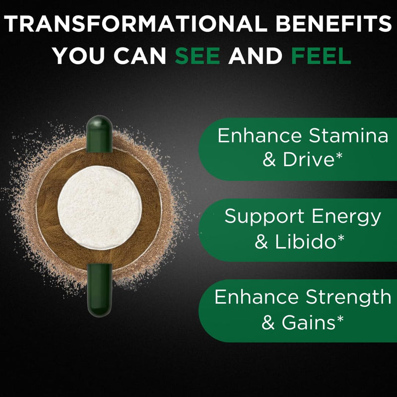 [Australia] - TESTPLUS+ 8-in-1 Testosterone Supplement for Men, 10X Strength Testosterone Booster, Libido Booster & Muscle Builder for Men, Tongkat Ali, Fadogia Agrestis, Turkestanica, Ashwagandha, Tribulus 