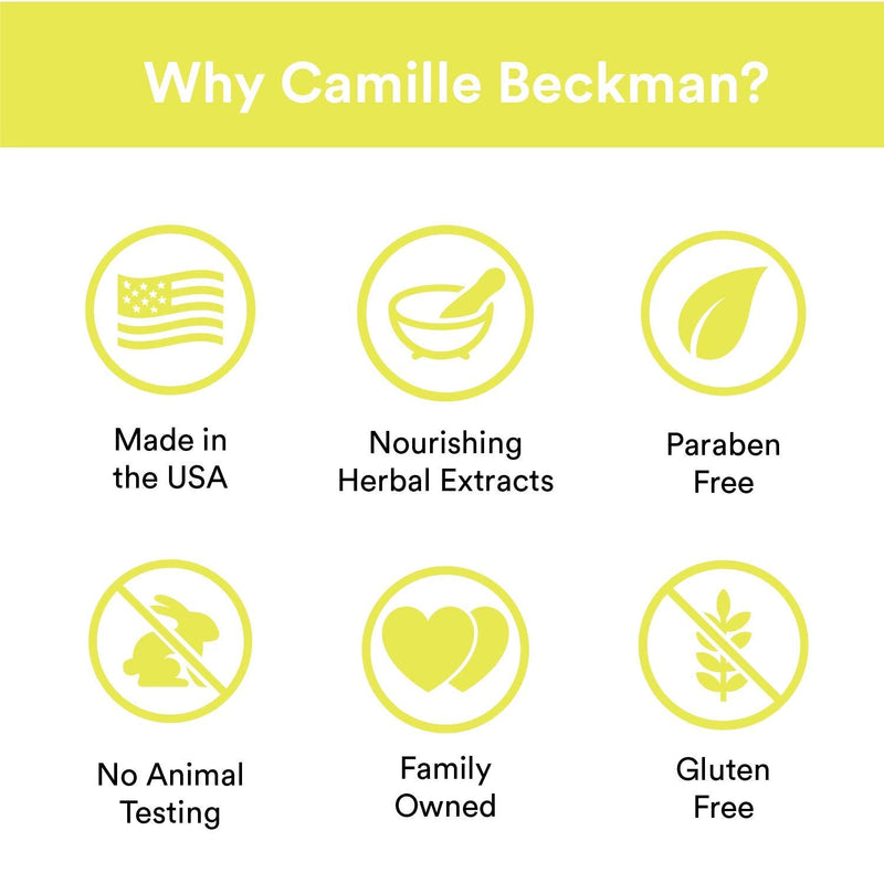 [Australia] - Camille Beckman Foot Treatment Moisturizing Cream, Citrus Mint, 6 Ounce 