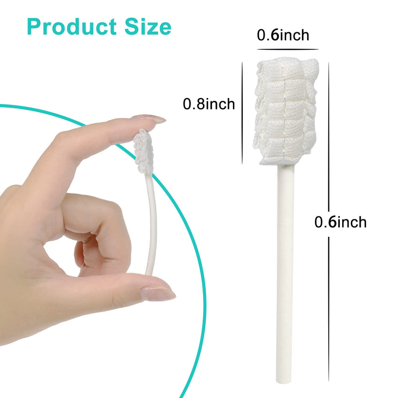 [Australia] - Baby Tongue Cleaner,Disposable Baby Mouth Cleaner, Soft Gauze Toohthbrush Newborn Oral Cleaning Stick Dental Care for 0-36 Month Baby (100) 100 