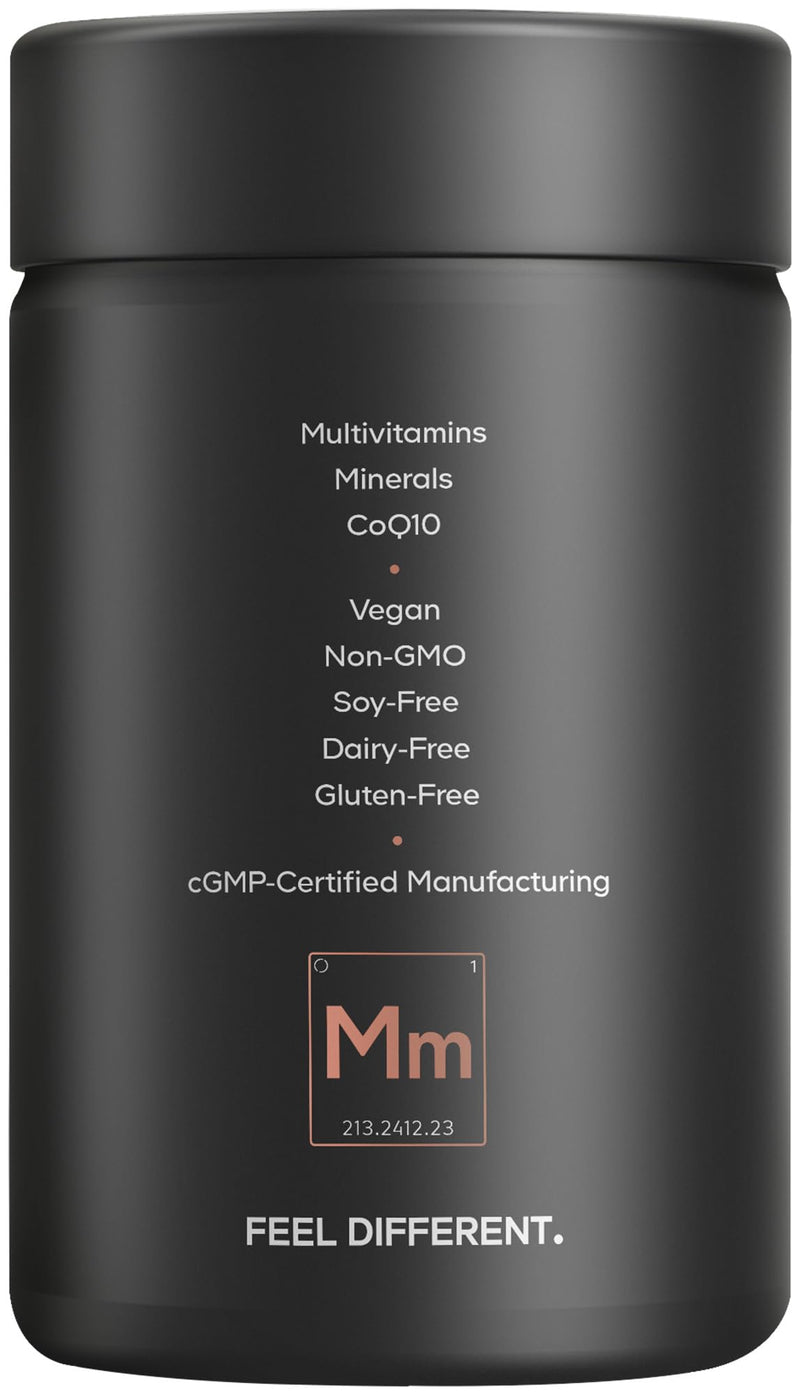 Codeage Men's Multivitamin 50+, CoQ10, Probiotics, Lutein, 30 Capsules | Men's multivitamin for 50+, vitamins A, C, D3, E, B6, B12, CoQ10, probiotics, lutein. One capsule daily. Non-GMO.