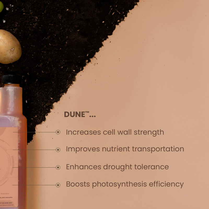 [Australia] - Dune - Bioavailable Silica for Plants ‚Äì Strengthens Cell Walls, Boosts Growth & Stress Resistance ‚Äì Bigger Yields ‚Äì Hydroponic & Soil Compatible - Medicinal, Fruit, Vegetable & Ornamental Growers 