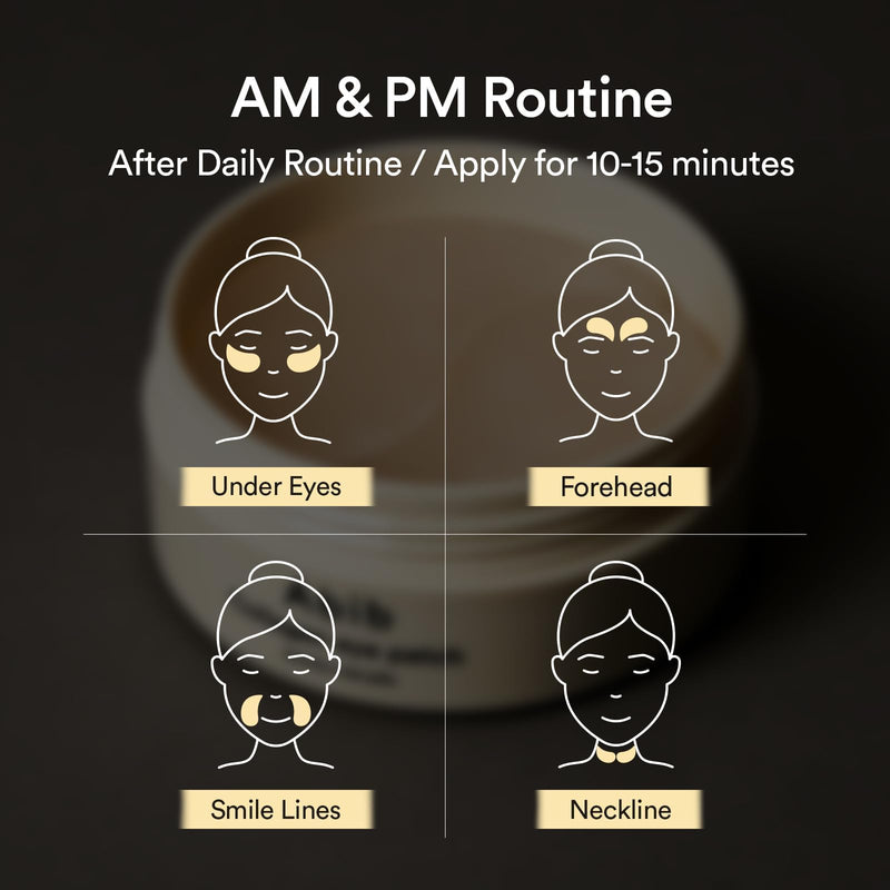 [Australia] - Abib Collagen Eye Patch Jericho Rose Jelly 60 Patches, Korean Under Eye Patches for Puffy Eyes and Dark Circles, Anti-Wrinkle, Collagen, Caffeine, Niacinamide, Ceramide, Antioxidant, Skin Care 