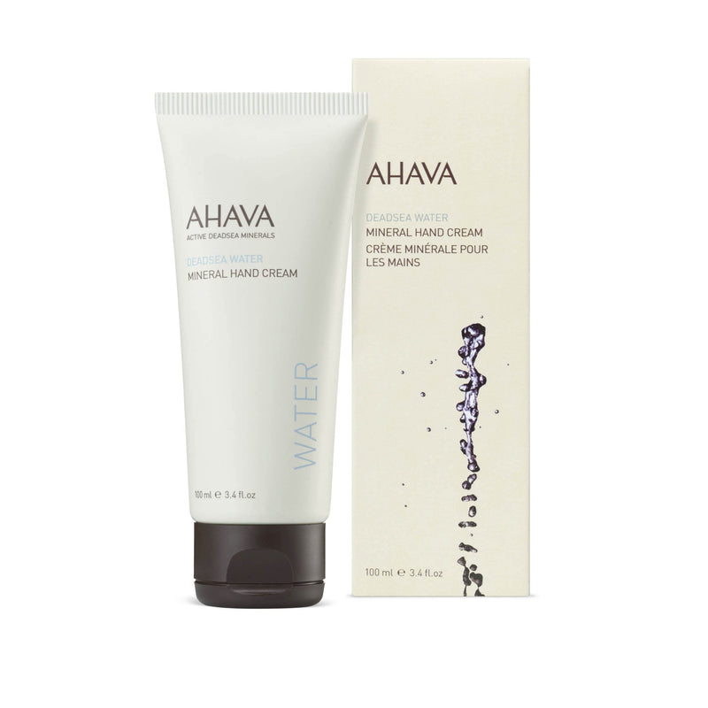 [Australia] - AHAVA Dead Sea Water Mineral Hand Cream - Hand Moisturizer For Dry Cracked Hands, Light & Fast Absorbing, Enriched with Exclusive blend Osmoter, Smoothing Witch Hazel & Soothing Allantoin Original 3.4 Fl Oz (Pack of 1) 