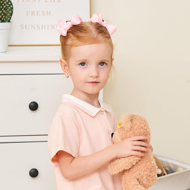[Australia] - 58pcs 3 Inches Grosgrain Ribbon Pinwheel Hair Bows Alligator Clips Hair Barrettes Accessories for Baby Girls Kids Toddlers Teens 29 Colors in Pairs 58pcs 