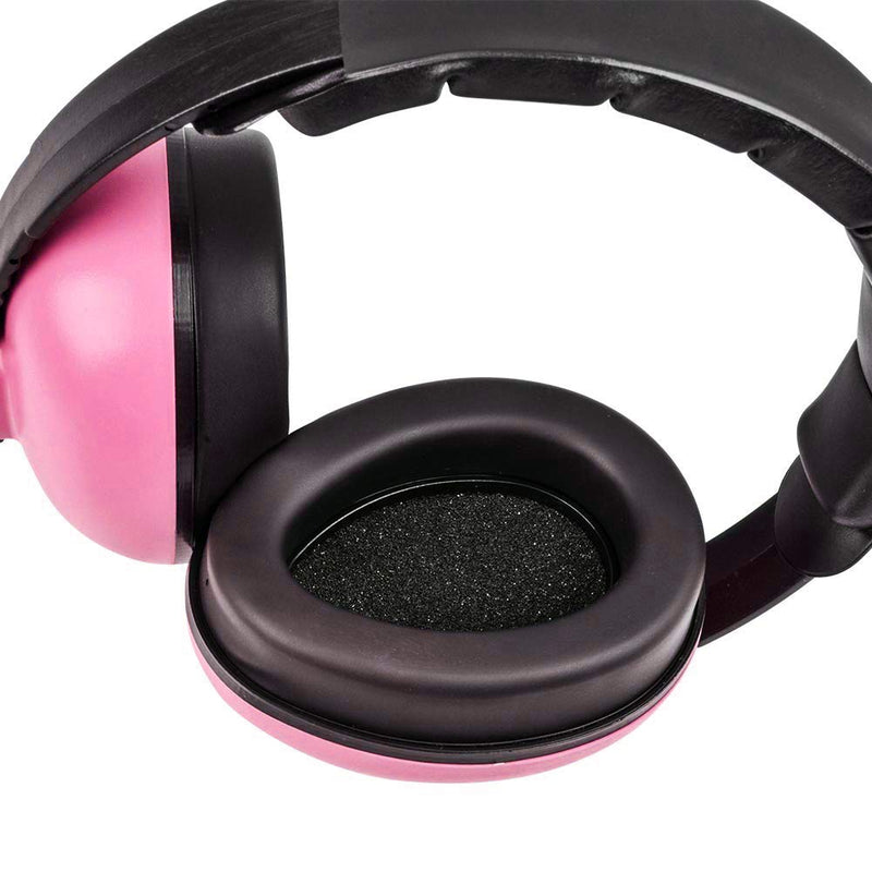[Australia] - Baby Ear Protection Noise Cancelling Headphones for Kids Noise Reduction Hearing Protection Earmuffs for 0-3 Years Babies, Toddlers, Infant (Redrose) Red 