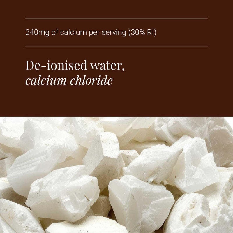 Ionic Calcium Liquid Concentrate 50ml – Bone & Teeth Support – High Absorption Calcium Supplement Drops for Muscle Function, Nerve Transmission & Energy Metabolism, 240mg 30% RI/Serving
