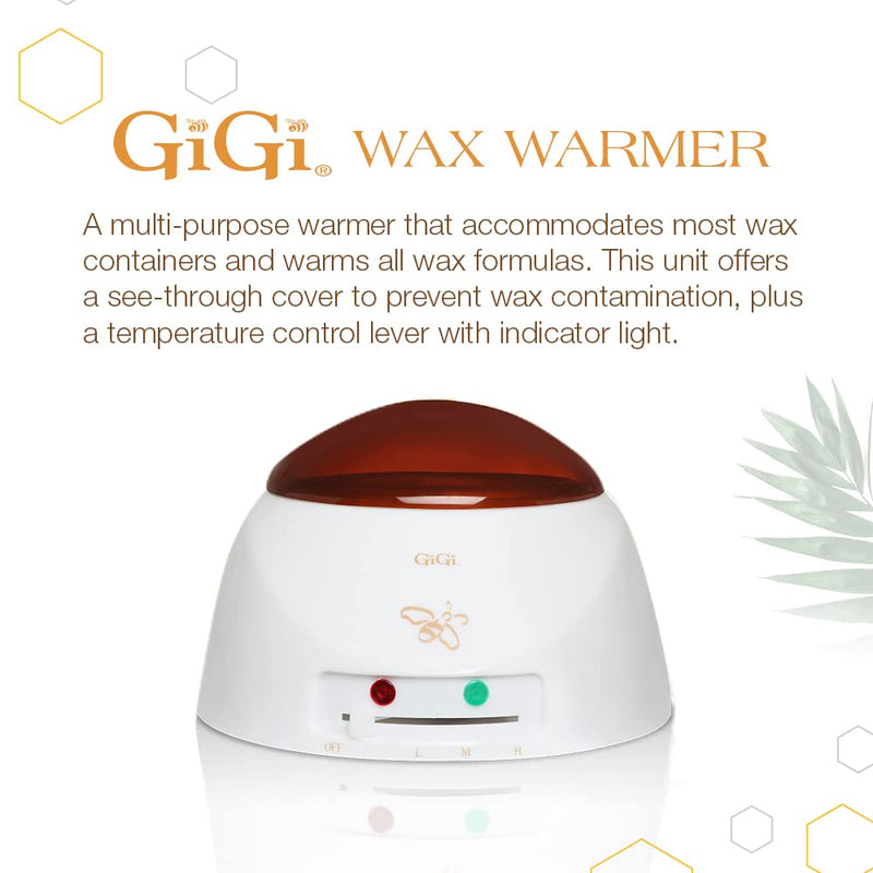 GiGi Hair Removal Cream Duo, Wax Warmer and Creme Wax for Salon-like Results, Made in USA, Unisex, Sensitive Skin, Paraben-Free, Not Tested on Animals, Trusted Brand for Over 40 Years