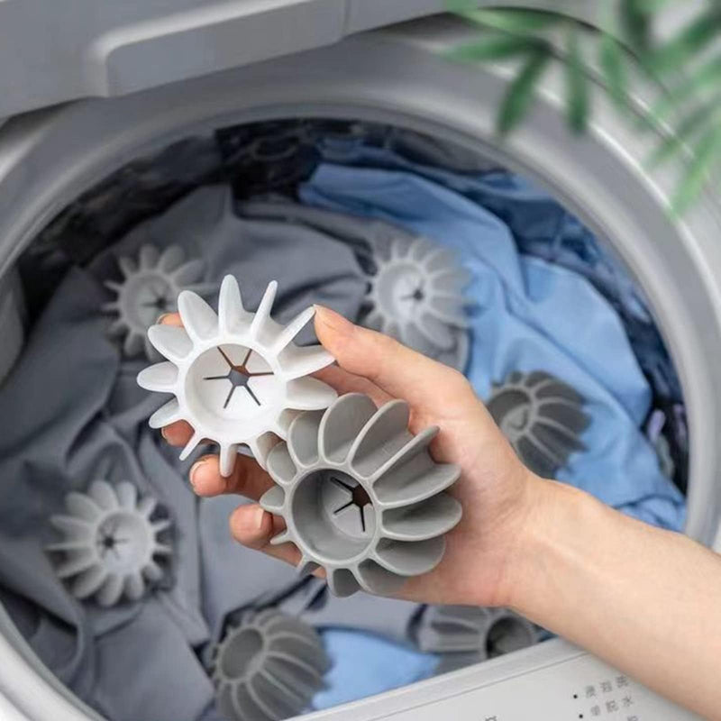 [Australia] - Reusable Magic Laundry Balls, 5/10 Laundry Balls Tangle Free for Washing Machines, Silicone Steamer Dryer Balls Washer Balls Laundry Balls (10pcs) 10pcs 