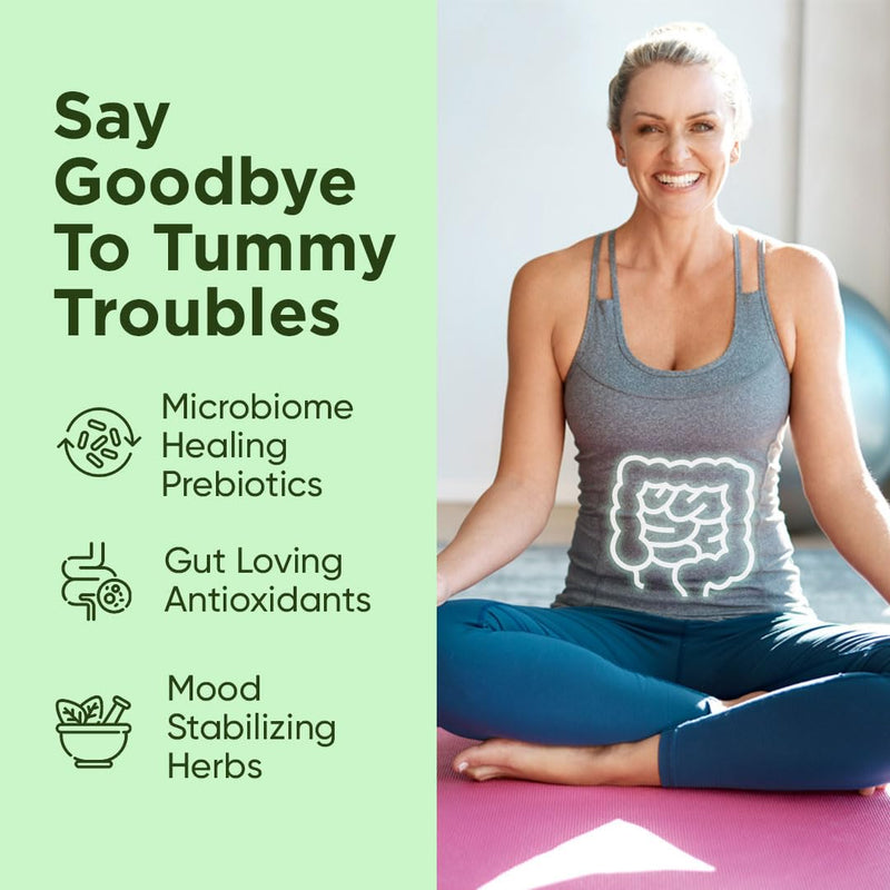 [Australia] - Previtalize | Prebiotics for Women, Prebiotic Fiber for Gut Health | Supports Smoother Menopause | Complement to Probiotics and Provitalize - 60 Caps Unflavored 60 Count (Pack of 1) 