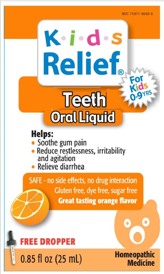 [Australia] - Kids Teething Oral Solution (Orange Flavour) (0.85oz) 25ml 