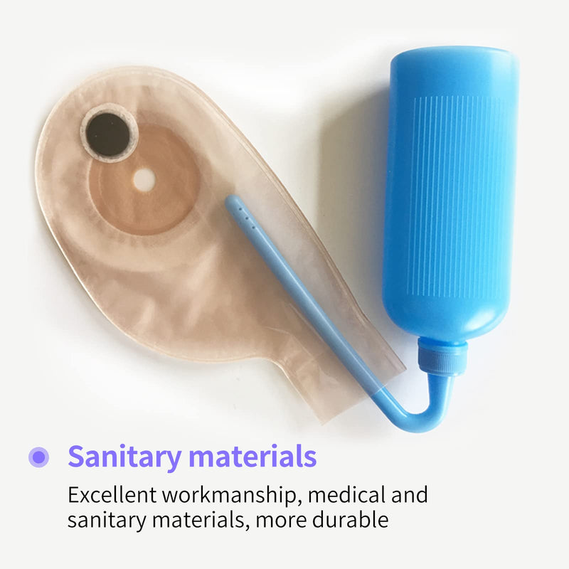 [Australia] - Colostomy Bag Cleaning Tool, Ostomy Bag Washing Bottlte, Stoma Bag Washing Bottle Rinse Pot for All Ostomy Bags Reusable Wash Bottle 