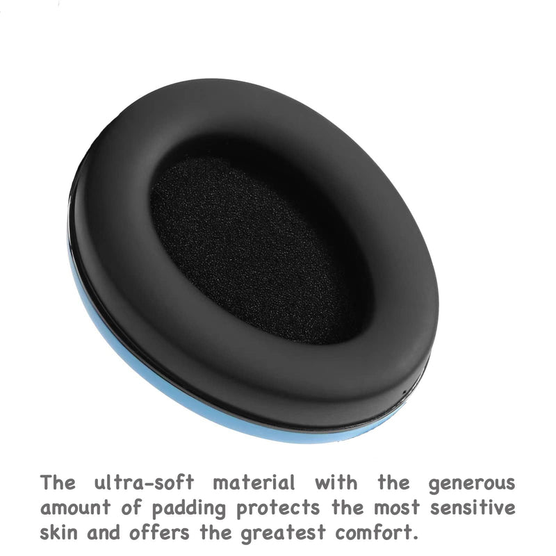 [Australia] - PandaEar Baby Ear Protection, Noise Cancelling Headphones EarMuffs for Babies & Toddlers 0-3 Years Blue 