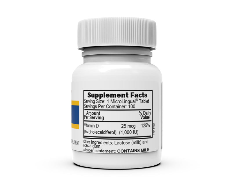 Superior Source Vitamin D3 1000 IU - Offers Immune System, Brain & Nervous System Support - Aids Calcium Absorption for Teeth & Bone Health - Bariatric Friendly - 100 Sublingual Dissolving Tablets | Sublingual Vitamin D3 Formula Supporting Immune, Brai...