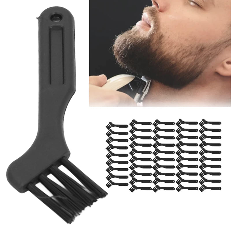 [Australia] - Mini Shaver Cleaning Brush, 50pcs Electric Shaver Cleaning Brush Hair Remover for Computer Keyboard Home Appliances Small Crevice Brush 