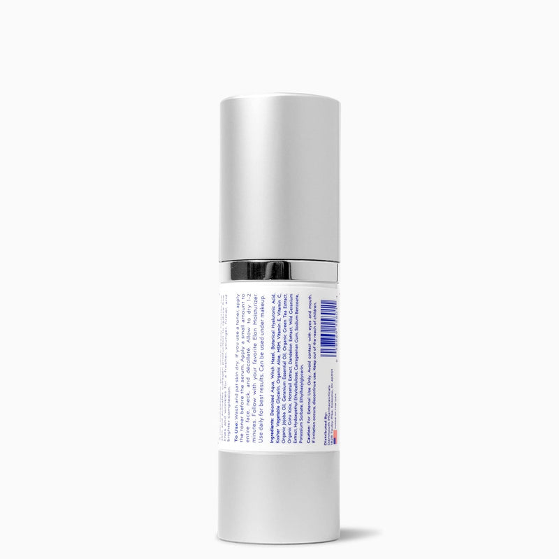 Elon Hyaluronic Acid Serum for Face & Neck - Revitalizing Daily Facial Serum Vitamin C and Hyaluronic Acid, E & Jojoba Oil - Promotes Deep Hydration & Collagen Production - Suitable for all Skin Types