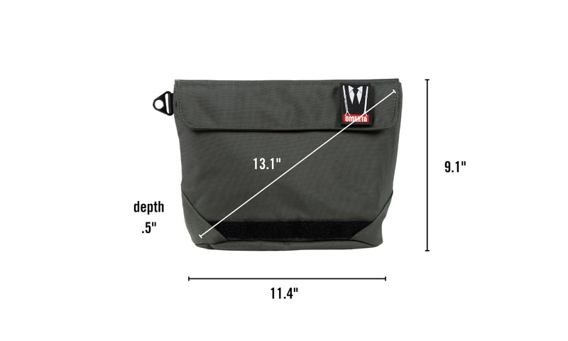 Odor Sealing Pouch, Carbon-Filtered Smell/Spill Proof Bag, Water Resistant, Discreet Compact Fit, Collector Camo 12 Inch Standard