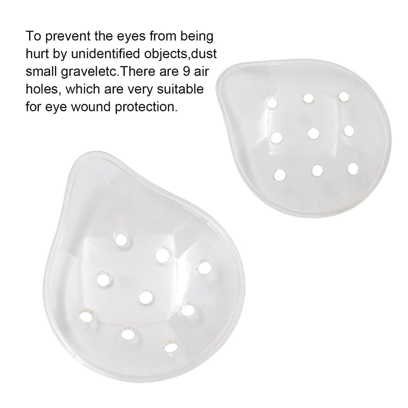 1 Pcs 9-Hole Plastic Eye Patches, Breathable and Comfortable, Eye Protection, Suitable for Children, Adults Eye Surgery Covering, Breathable After Surgery Eye Protection 1