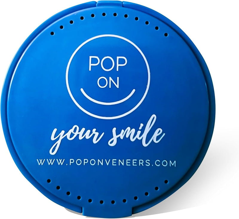 [Australia] - Invisalign Case with Mirror – Retainer Case & Denture Holder Soaking Container – Aligner, Mouth Guard & Slim Retainer Cleaner Storage – Travel-Friendly, Tablet-Compatible, Enamel-Safe Organizer 