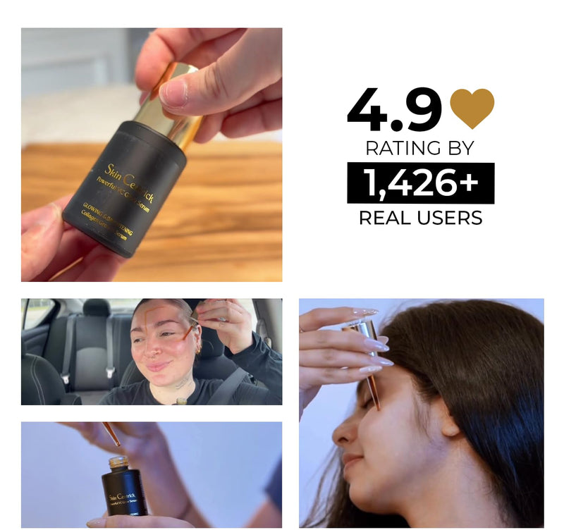 Vitamin C Serum with Niacinamide, Aloe Vera & Vitamin E | Made in USA | Dark spot correction and Hydration