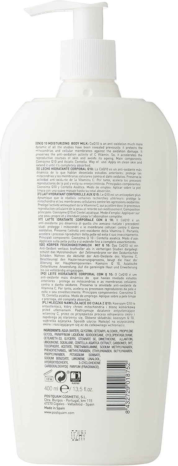 POSTQUAM Professional Body Hydra Moisturizer Q10 400ml