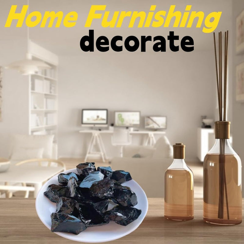 [Australia] - Black tourmaline, healing stones, gemstone set, natural raw stones, semi-precious stones, natural raw stones for crystal therapy, rock decor, meditation, gemstone water 
