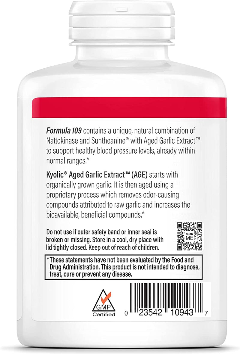 [Australia] - Kyolic Formula 109 Aged Garlic Extract 240 Capsules 