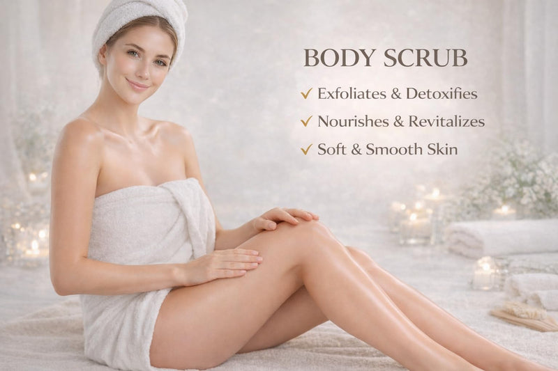 Sea Cure Dead Sea Salt Body Scrub – 400g (14.1 oz) – Natural Mineral Exfoliating Body Scrub for Face & Body with Lavender Extract, Sweet Almond Oil, Chamomile & Vitamin E – Made in Jordan