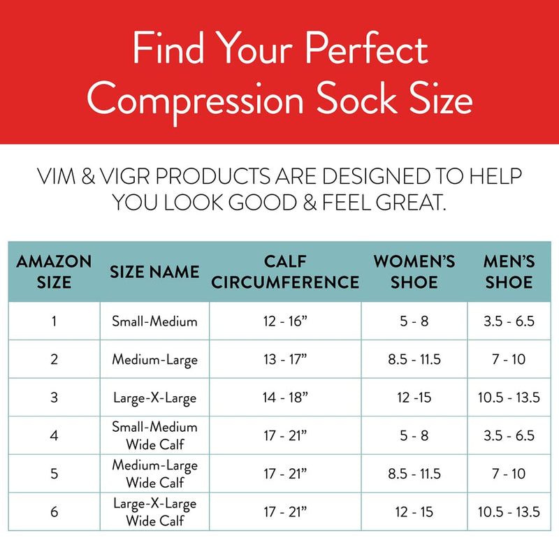 VIM & VIGR Cotton 15-20 mmHg Graduated Compression Socks (Blues & Lime Pinstripe, Medium/Large (2)) Blues & Lime Pinstripe 2