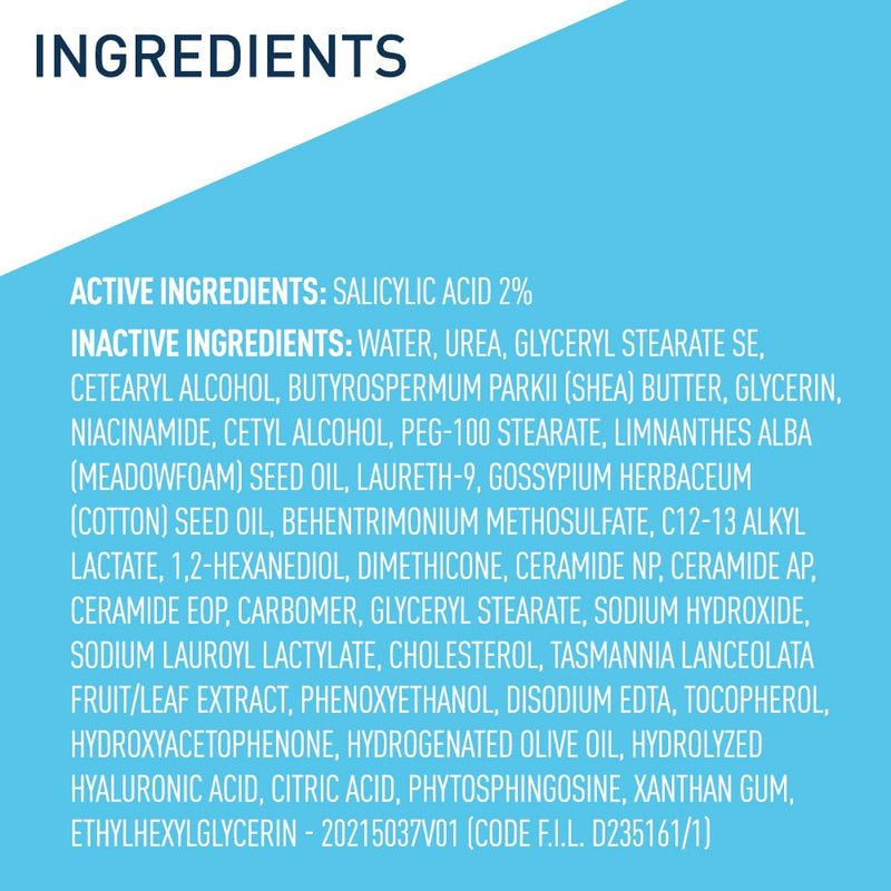 CeraVe Psoriasis Cream, Salicylic Acid Moisturizing Dry Skin Treatment, 8oz | Medicated Skin Care Formula with Urea, Lactic Acid, and Niacinamide Gently Exfoliates To Relieve Scaling and Itchy Skin 8 Ounce (Pack of 1)