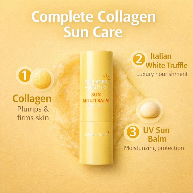MULTI BALM STICK/AMPOULE, REPAIR, SUN & VITAMIN FORMULAS BALM/MADE IN KOREA 0.38OZ (COLLAGEN SUN BALM)