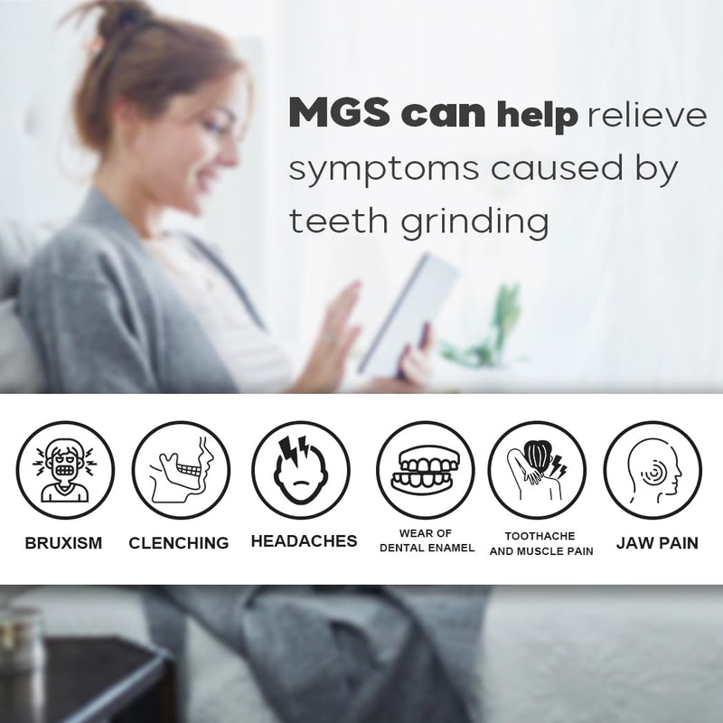 KOHEEL MGS Ultra-Thin Mouth Guard for Teeth Grinding, Professional-Fit Night Guard for Clenching, Comfortable Dental Guard, 4 Count (Small) Small